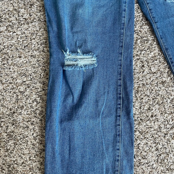 SO Wide Leg Multi Button Jeans - Picture 2 of 10